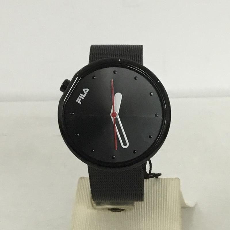 FILA 表記無し フィラ 腕時計 アナログ(クォーツ式) 38-161 Watch Analog (Quartz) 黒 / ブラック / 10134972拍卖