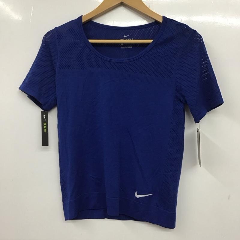 NIKE S ナイキ Tシャツ 半袖 AT0579-438 DRI-FIT メッシュ タグ付き T Shirt 青 / ブルー / 10135607拍卖
