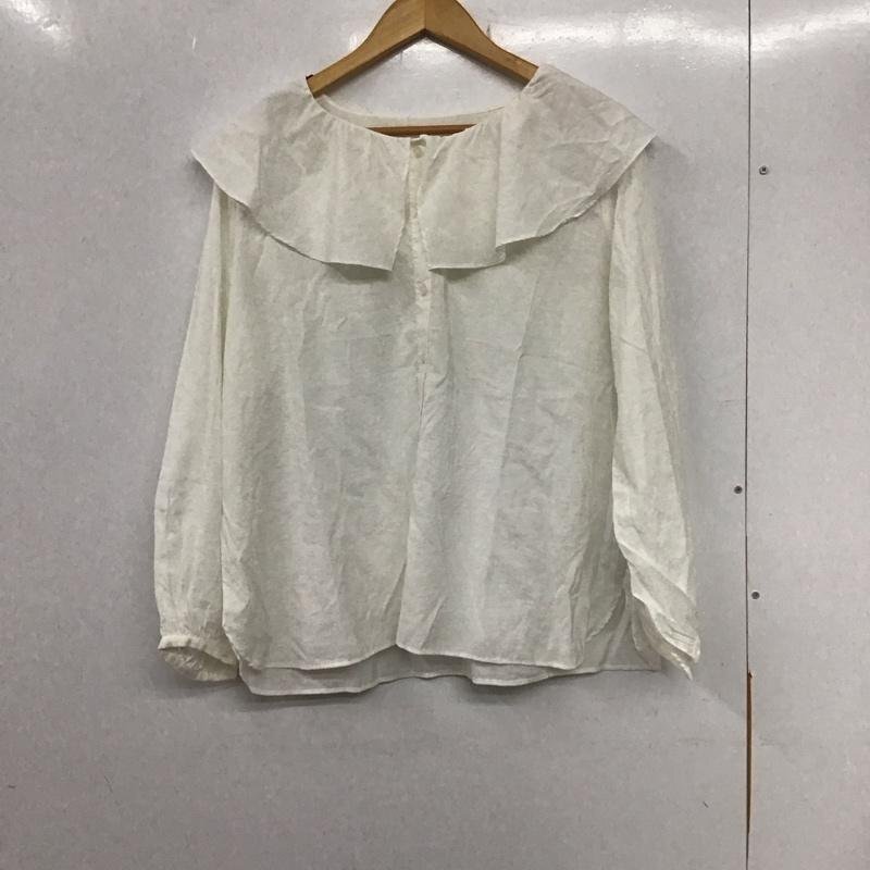 LOWRYS FARM FREE ローリーズファーム シャツ、ブラウス 長袖 長袖シャツ 無地シャツ ビックカラーシャツ Shirt Blouse 10135609拍卖