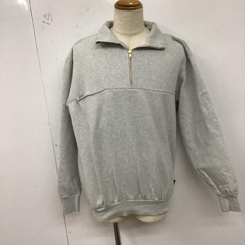 USED L 古着 トレーナー 長袖 長袖トレーナー スウェット ジップアップネック プルオーバー Sweat Sweatshirt 10127957拍卖