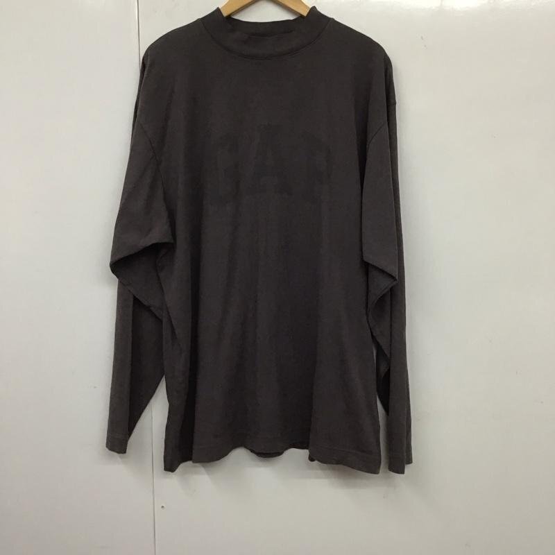 GAP S ギャップ カットソー 長袖 YEEZY Engineered By BALENCIAGA YZY LongSleeveTee 長袖カットソー スタンドネック 10132255拍卖