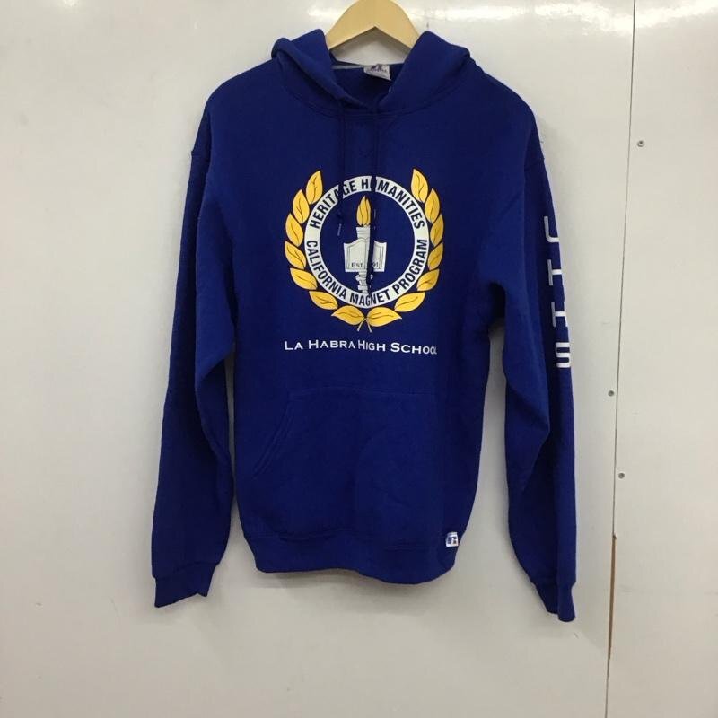 Russell Athletic M ラッセルアスレティック パーカー 長袖 Hooded Sweatshirt Hoodie 青 / ブルー / 10134542拍卖