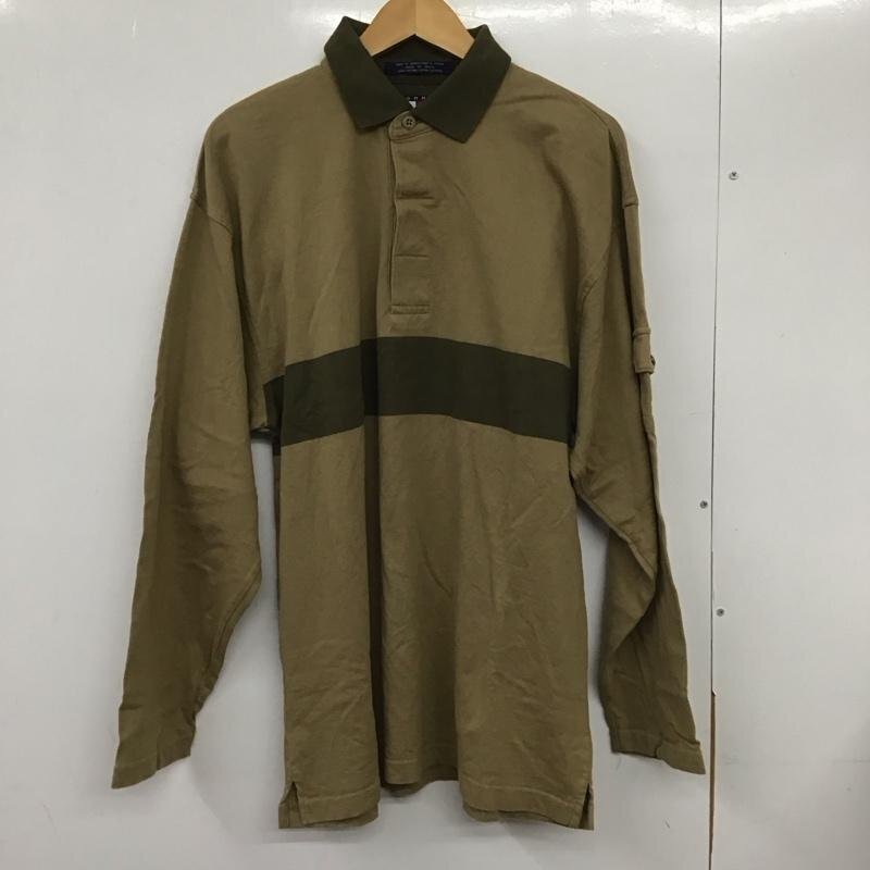 TOMMY HILFIGER L トミーヒルフィガー ポロシャツ 長袖 長袖ポロシャツ 長袖カットソー カラーシャツ 90s Polo Shirt 10132310拍卖