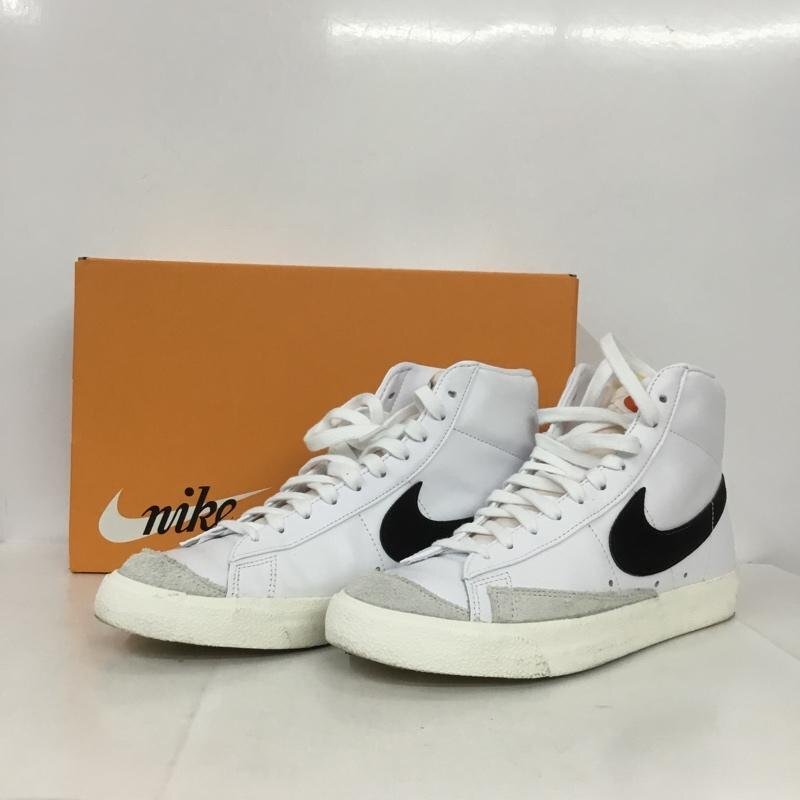 NIKE 26.0cm ナイキ スニーカー スニーカー BQ6806 100 BLAZER MID 77 VINTAGE 26cm 箱有 Sneakers 10131799拍卖