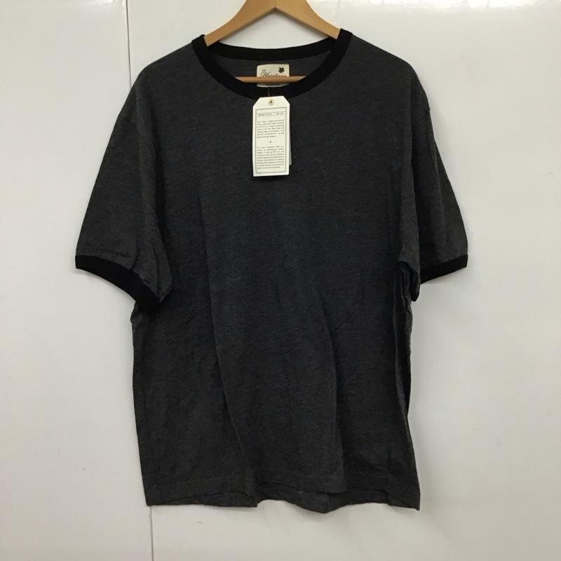 EDIFICE XL エディフィス Tシャツ 半袖 半袖カットソー 無地Tシャツ クルーネックカットソー T Shirt 灰 / グレー / 10130945拍卖
