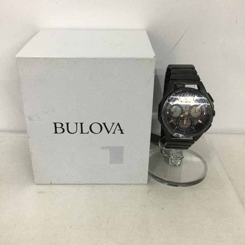 BULOVA 表記無し ブローバ 腕時計 アナログ(クォーツ式) 98A207 CURV Progressive Sports 箱有 Watch Analog (Quartz) 10133875拍卖