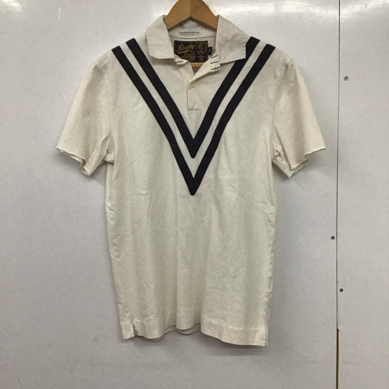 RUGBY XS ラグビー ポロシャツ 半袖 半袖ポロシャツ カラーシャツ 半袖カットソー Polo Shirt 白 / ホワイト / 10133118拍卖