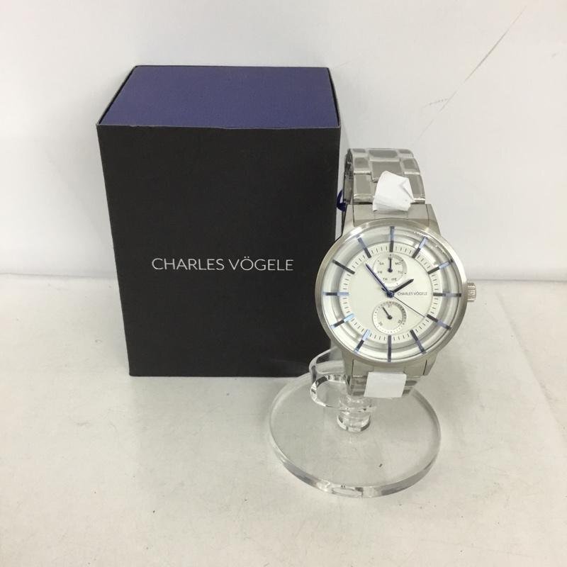CHARLESVOGELE 表記無し シャルルホーゲル 腕時計 アナログ(クォーツ式) V0722 箱有 Watch Analog (Quartz) 10134925拍卖