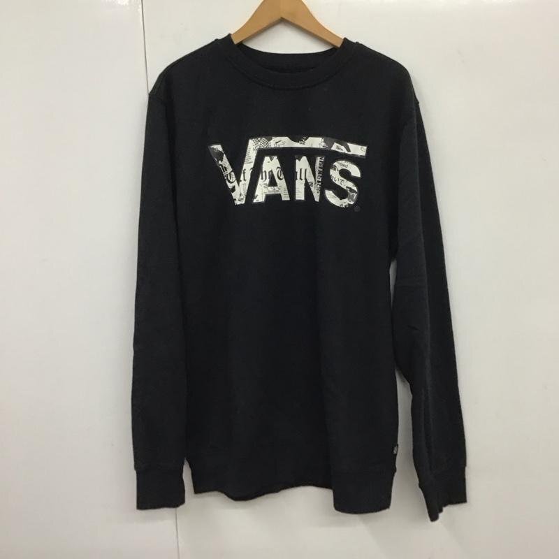 VANS M バンズ トレーナー 長袖 長袖トレーナー スウェット クルーネック プルオーバー Sweat Sweatshirt 黒 / ブラック / 10131503拍卖