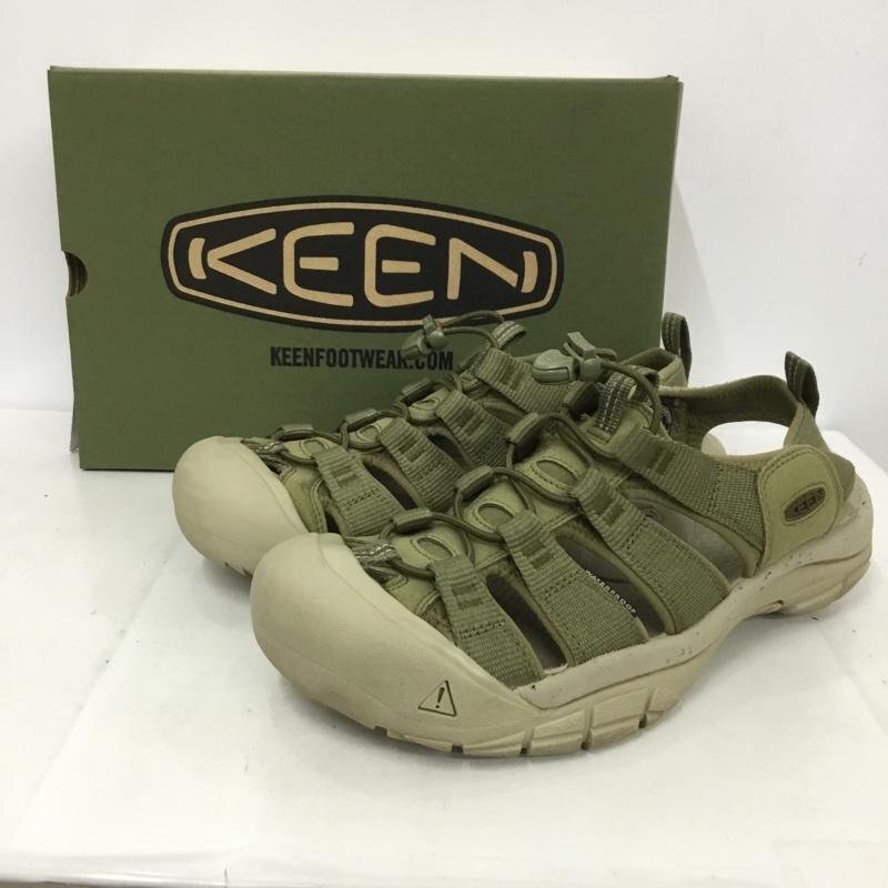 KEEN 27.0cm キーン サンダル サンダル 1028518 Newport H2 アウトドアシューズ 27cm 箱有 Sandals カーキ / カーキ / 10134277拍卖