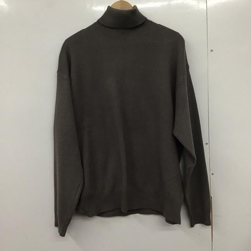 ZARA XL ザラ ニット、セーター 長袖 長袖ニットカットソー タートルネック セーター Knit Sweater 灰 / グレー / 10133235拍卖