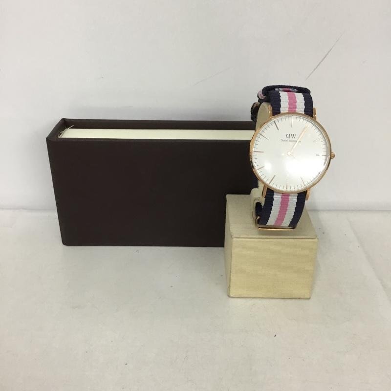 Daniel Wellington 表記無し ダニエルウェリントン 腕時計 アナログ(クォーツ式) 0506DW 箱有 Watch Analog (Quartz) 10134920拍卖