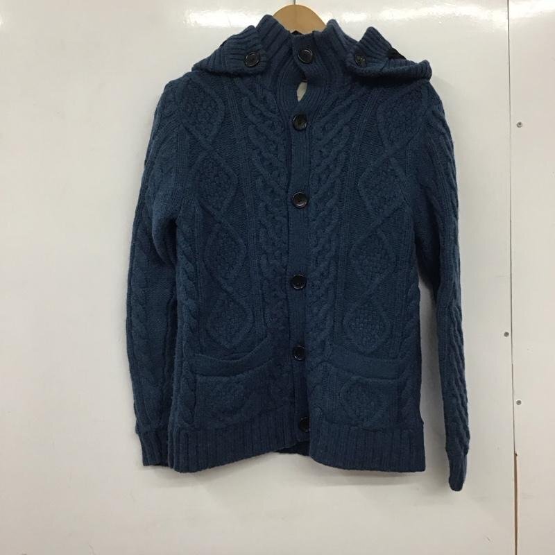 nano・universe M ナノユニバース カーディガン 長袖 長袖ニットカーディガン 前ボタン スタンドカラー Cardigan 10134081拍卖