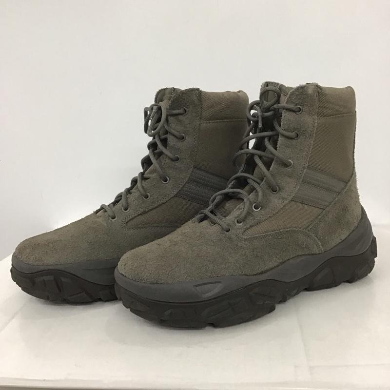 ZARA US:10 ザラ ブーツ 一般 2113 420 131 レースアップ ミリタリーブーツ 27.6cm Boots 灰 / グレー / 10132546拍卖