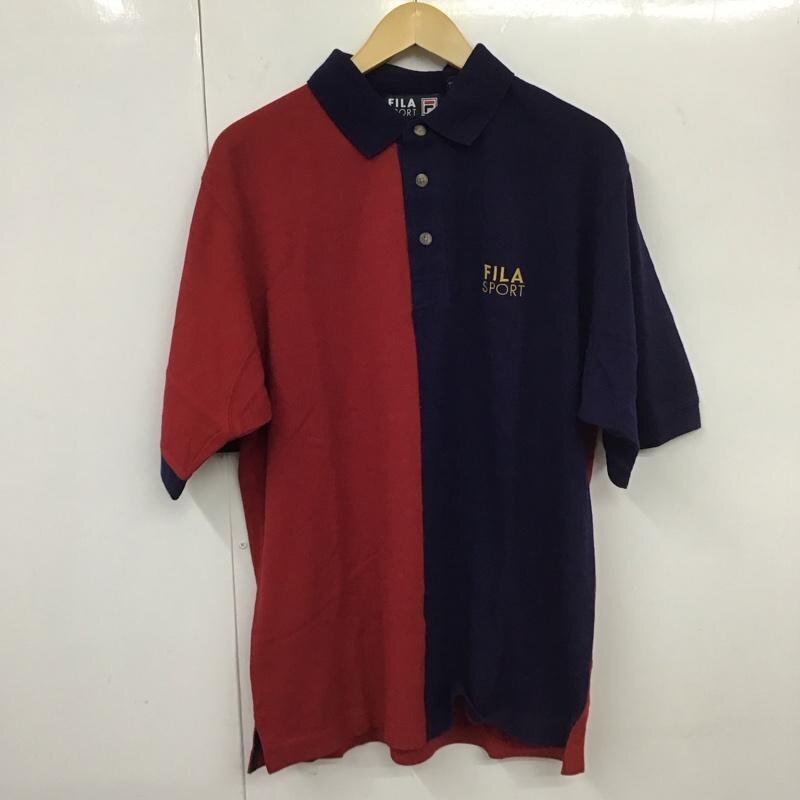 FILA S フィラ ポロシャツ 半袖 半袖ポロシャツ 半袖カットソー カラーシャツ Polo Shirt 10131117拍卖