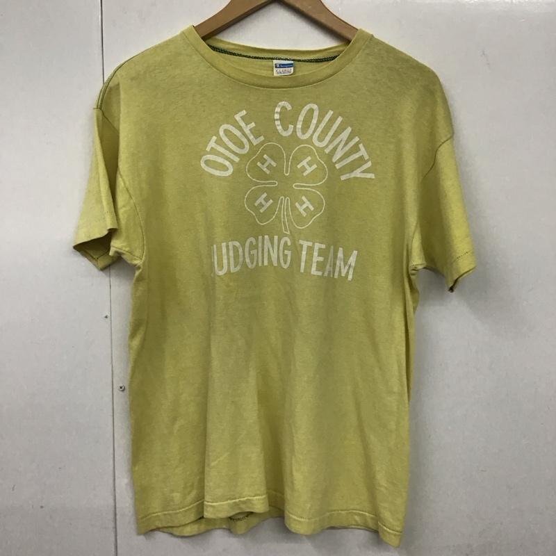 Campion XL チャンピオン Tシャツ 半袖 T Shirt 黄 / イエロー / 10130882拍卖