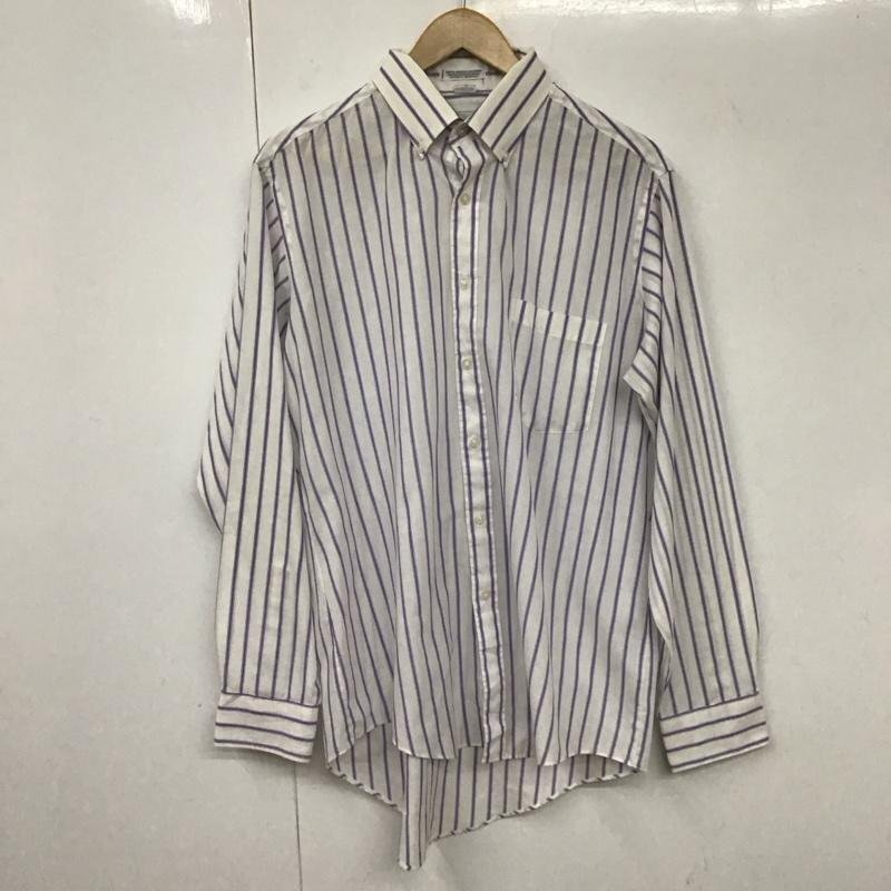 USED 表記無し 古着 シャツ、ブラウス 長袖 VAN HEUSEN ボタンダウンシャツ 90s Shirt Blouse 白 / ホワイト / 10130757拍卖
