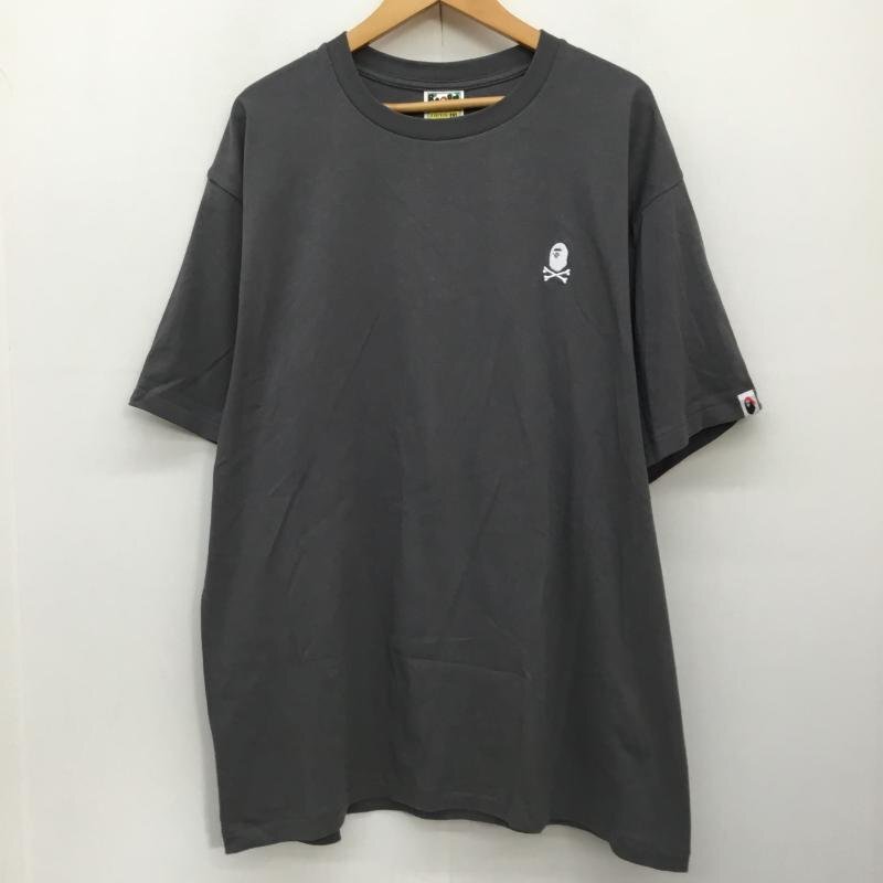A BATHING APE XXL アベイシングエイプ Tシャツ 半袖 T Shirt チャコールグレー / チャコールグレー / 10139623拍卖