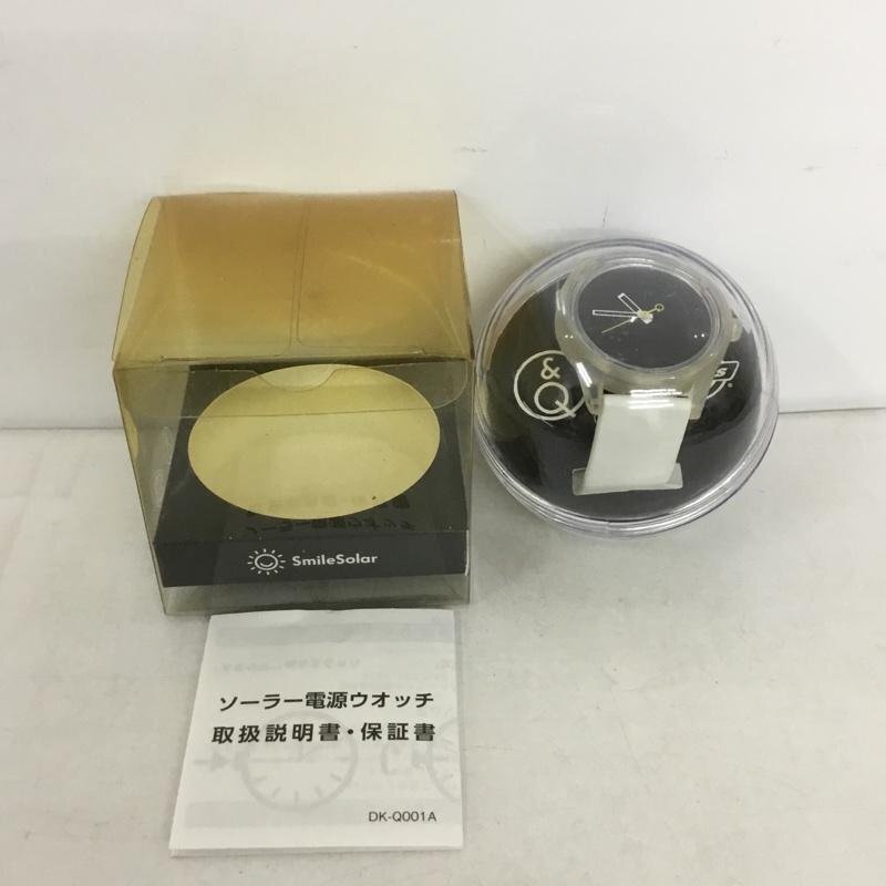Dickies 表記無し ディッキーズ 腕時計 アナログ(クォーツ式) DQ0001-11 Q&Q Smile Solar ソーラー 箱有 10135030拍卖