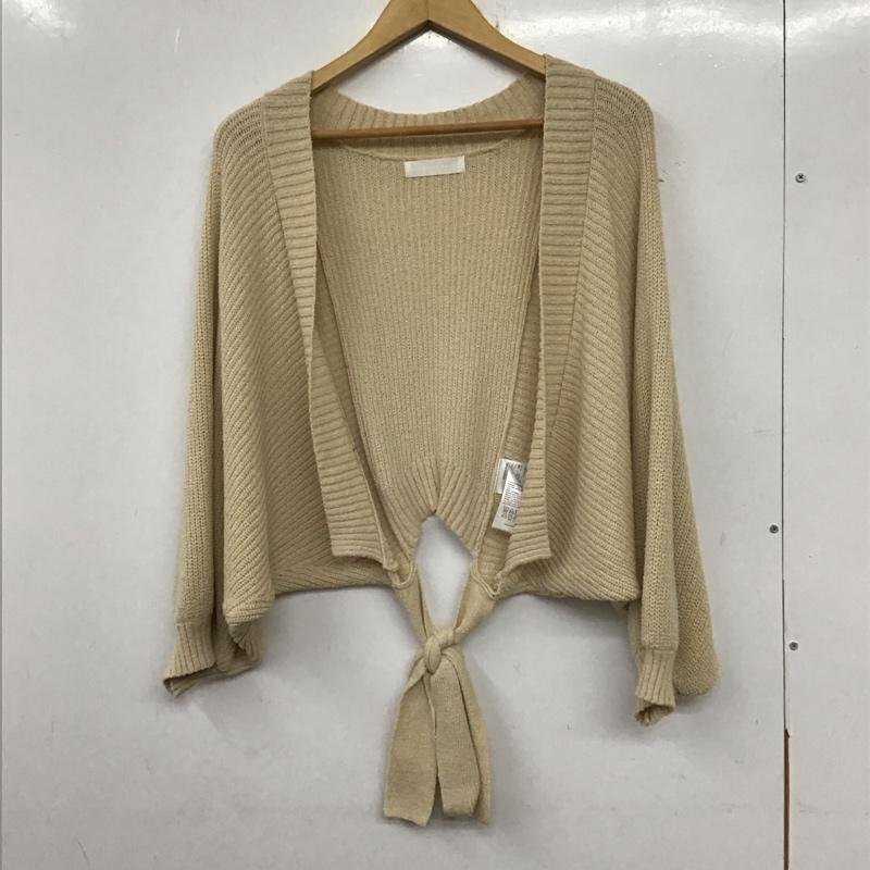 SENSEOFPLACE FREE センスオブプレイス カーディガン 長袖 長袖ニットカーディガン ノーカラー Cardigan 10136738拍卖