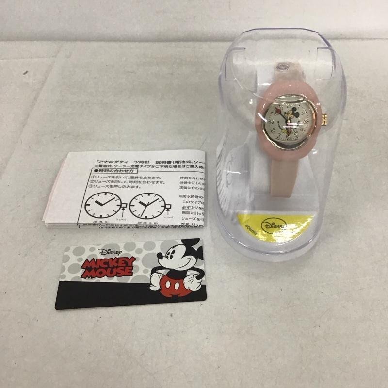 Disney 表記無し ディズニー 腕時計 アナログ(クォーツ式) DisneyMickey Watch Watch Analog (Quartz) 桃 / ピンク / 10138327拍卖