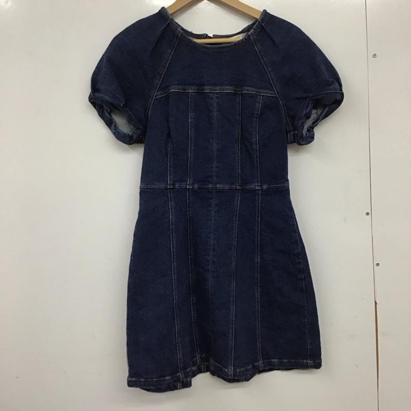 ZARA S ザラ ワンピース ミニスカート デニム 半袖ワンピース One-Piece Mini Skirt Short Skirt インディゴ / インディゴ / 10139366拍卖