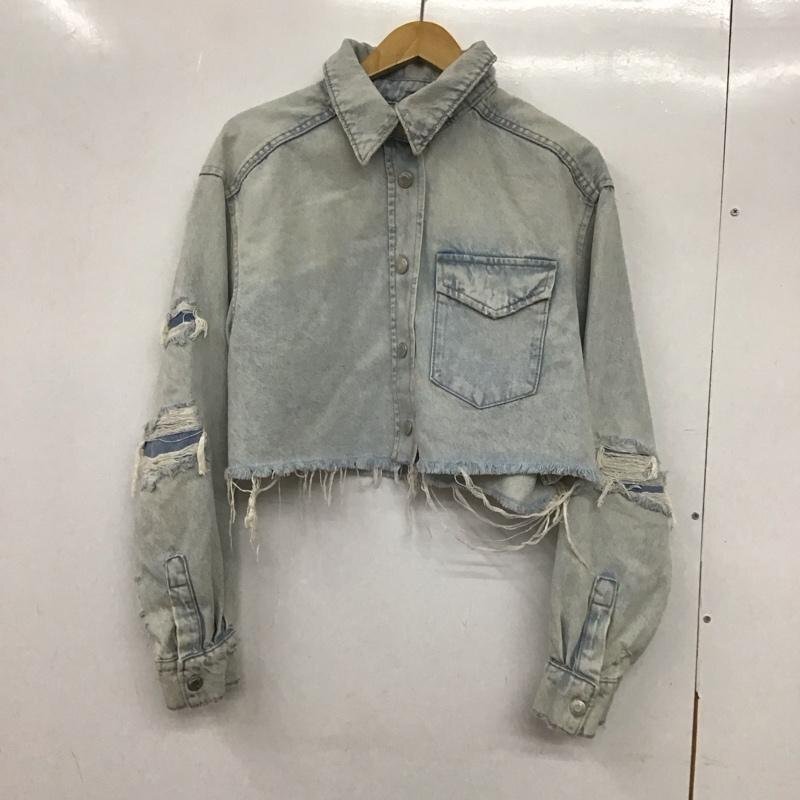 ZARA XS ザラ ジャケット、上着 ジャケット、ブレザー 8197/096/406 TRF JULDUR DENIM CROPPED USTKI Jacket 10136622拍卖