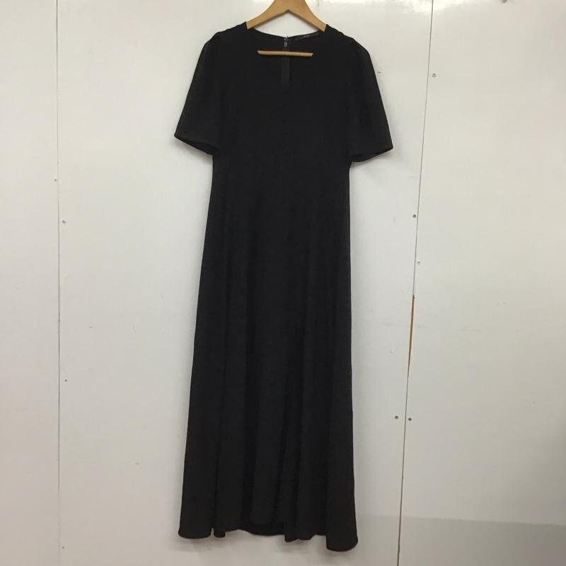 EMODA FREE エモダ ワンピース ロングスカート 042220330101-01 ドローウィングプラントワンピース スリット 黒 / ブラック / 10139385拍卖