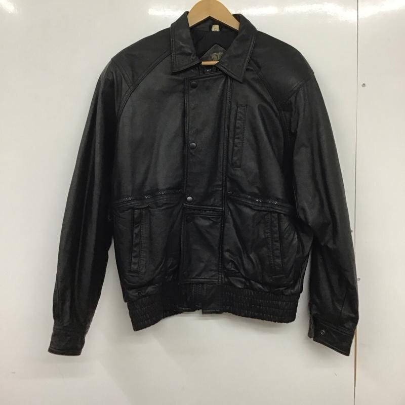 USED FREE 古着 ジャケット、上着 ライダース カウレザージャケット ジップアップジャケット カラージャケット Jacket 10135830拍卖