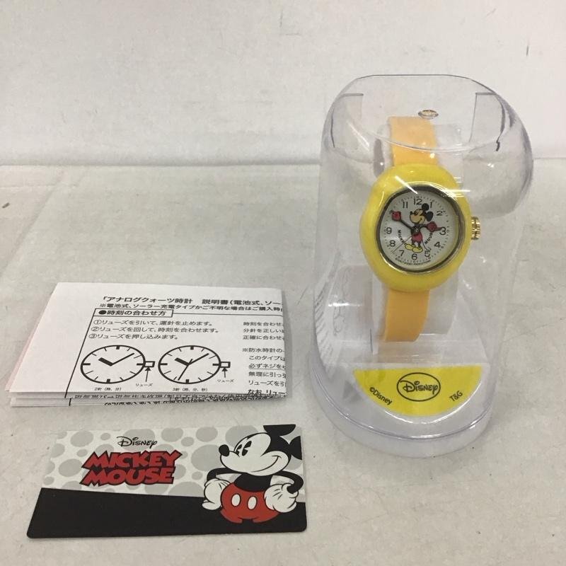 Disney 表記無し ディズニー 腕時計 アナログ(クォーツ式) DisneyMickey Watch MPW-YEL Watch Analog (Quartz) 10138318拍卖
