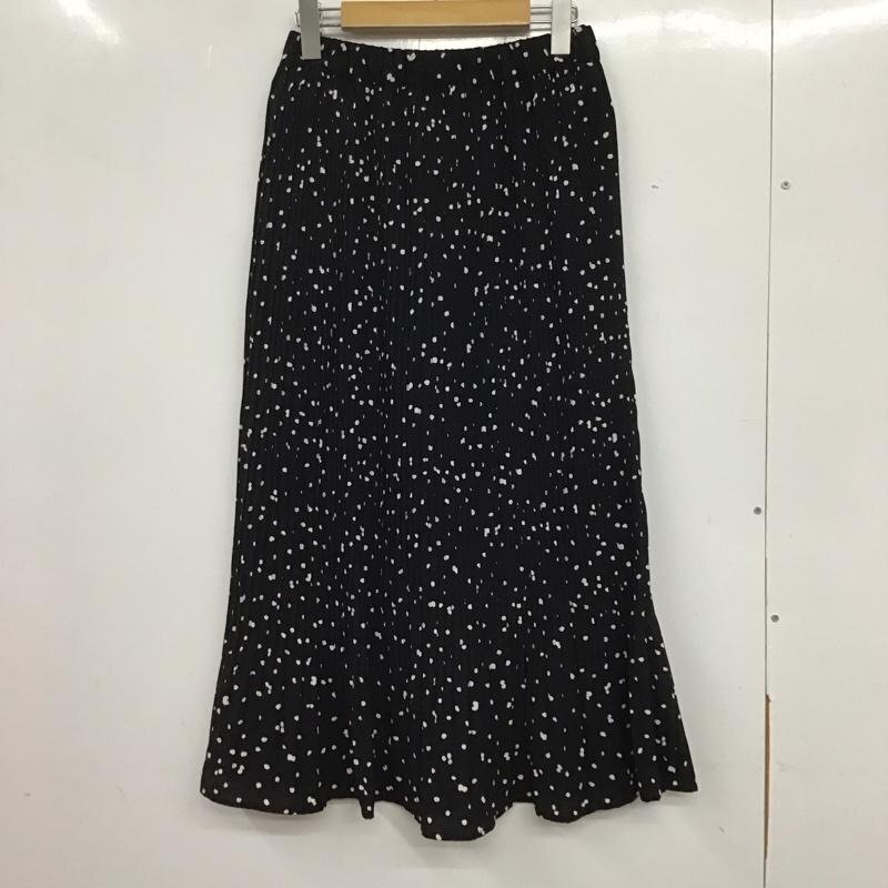 Samansa Mos2 blue FREE サマンサモスモスブルー スカート ロングスカート プリーツスカート ドット Skirt Long Skirt 10136595拍卖
