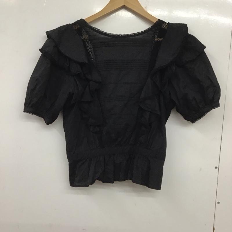 SLY FREE スライ カットソー 半袖 030BSY30-3320 FRILLTUCK2WAYトップス Cut and Sewn 黒 / ブラック / 10138812拍卖