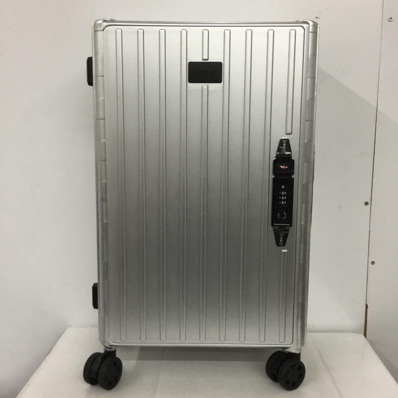 &.FLAT 表記無し アンドフラット スーツケース、トランク スーツケース、トランク Suit Case 銀 / シルバー / 10137518拍卖