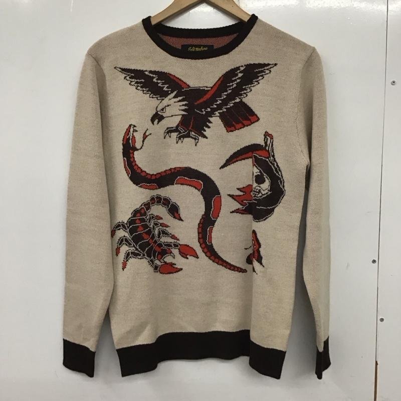 SOFTMACHINE M ソフト・マシーン ニット、セーター 長袖 長袖ニットカットソー クルーネック セーター Knit Sweater 10137285拍卖