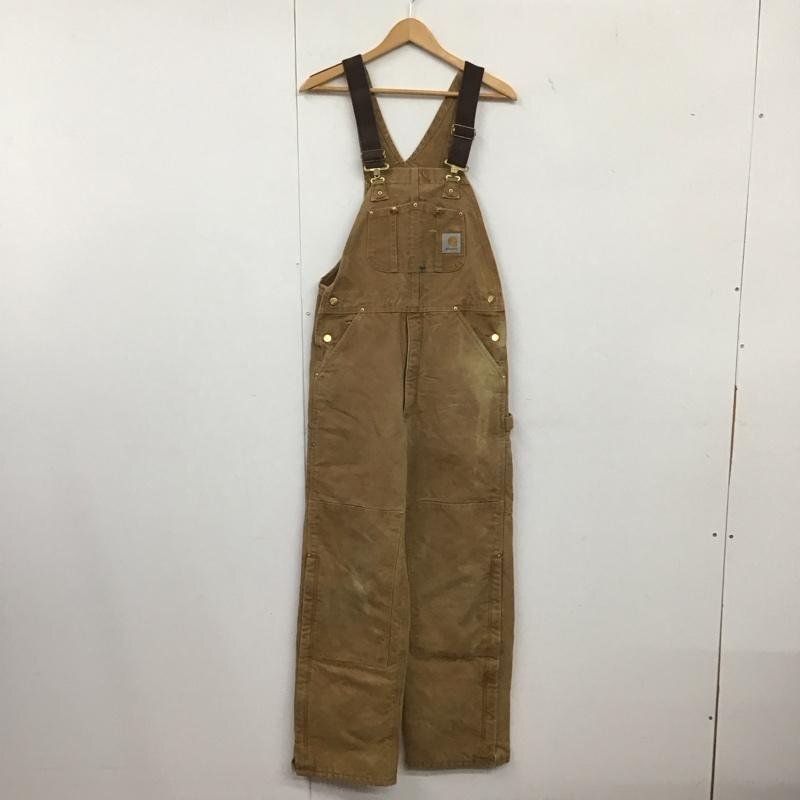 Carhartt 表記無し カーハート サロペット・オーバーオール サロペット、オーバーオール R02 BRN ダックビブオーバーオール 10138675拍卖