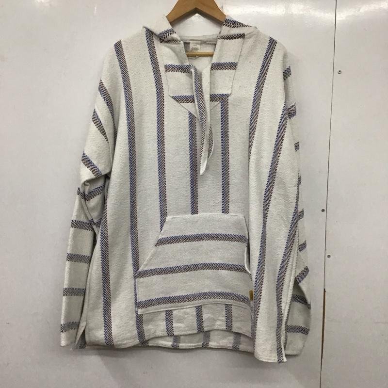 USED XL 古着 パーカー 長袖 メキシカンパーカー Vネック 長袖パーカー Hooded Sweatshirt Hoodie 10138122拍卖
