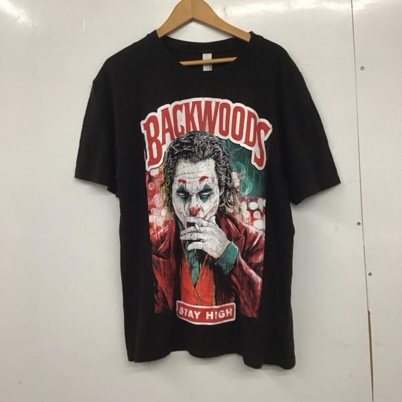 USED L 古着 Tシャツ 半袖 半袖カットソー プリントTシャツ クルーネックカットソー 古着 T Shirt 黒 / ブラック / 10138893拍卖