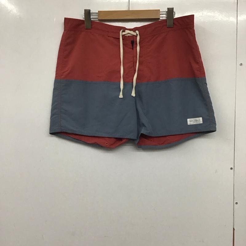 SATURDAYS SURF NYC 表記無し サタデーズサーフニューヨークシティー パンツ ショートパンツ 灰 / グレー / X 赤 / レッド / 10139502拍卖