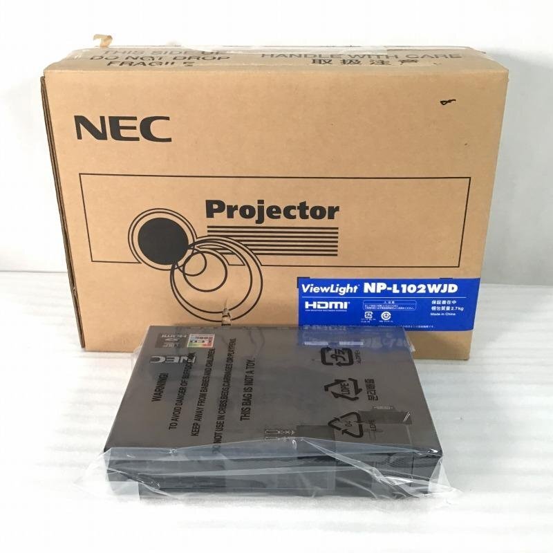 【未使用中古品】 日本電気 / NEC ViewLight データプロジェクター NP-L102WJD ビジネス(業務用) 30018043拍卖