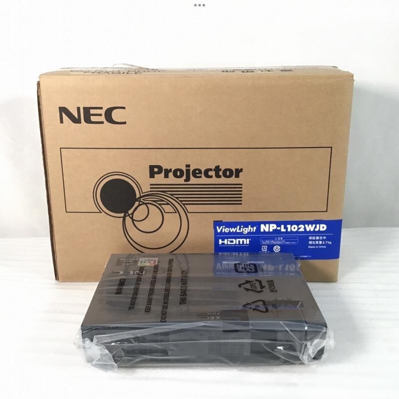 【未使用中古品】 日本電気 / NEC ViewLight モバイルプロジェクター NP-L102WJD ビジネス(業務用) 30017932拍卖
