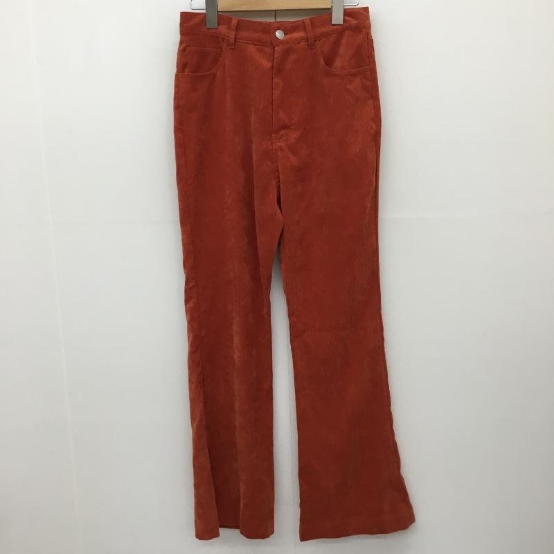 JEANASIS FREE ジーナシス パンツ スラックス コーデュロイパンツ Pants Trousers Slacks 橙 / オレンジ / 10139788拍卖