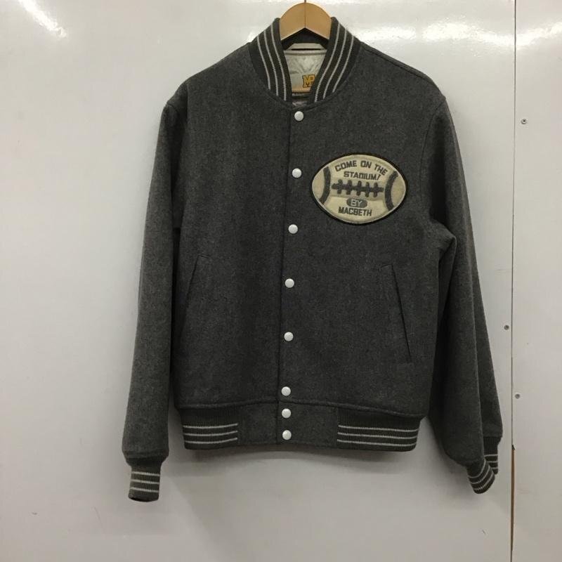 MACBETH L マクベス ジャケット、上着 ジャケット、ブレザー スタジャン アウター 古着 前ボタン Jacket 灰 / グレー / 10139870拍卖
