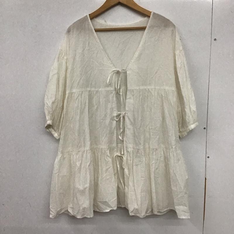 LOWRYS FARM FREE ローリーズファーム シャツ、ブラウス 七分袖 Shirt Blouse 白 / ホワイト / 10139989拍卖