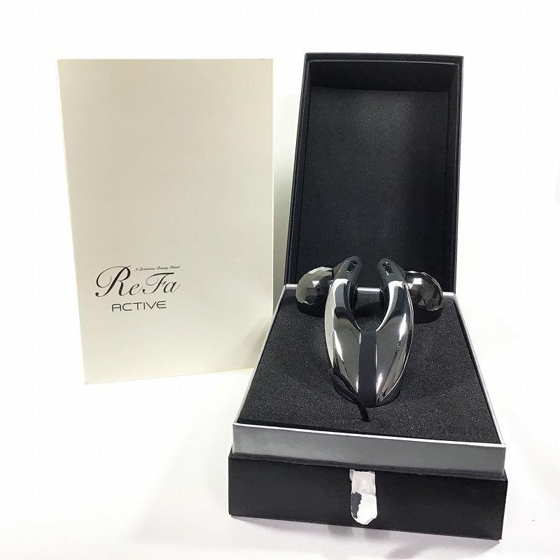 【中古品】 / MTG ReFa ACTIVE(リファ アクティブ)ブラック RF-AC1929B-N 美顔ローラー 30018393拍卖