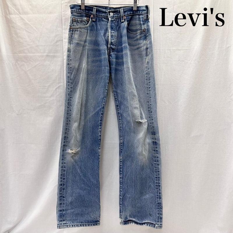 リーバイス 501XX W31 L36 ボタンフライ 内股シングル テーパード コロンビア製 005010000 31インチ拍卖