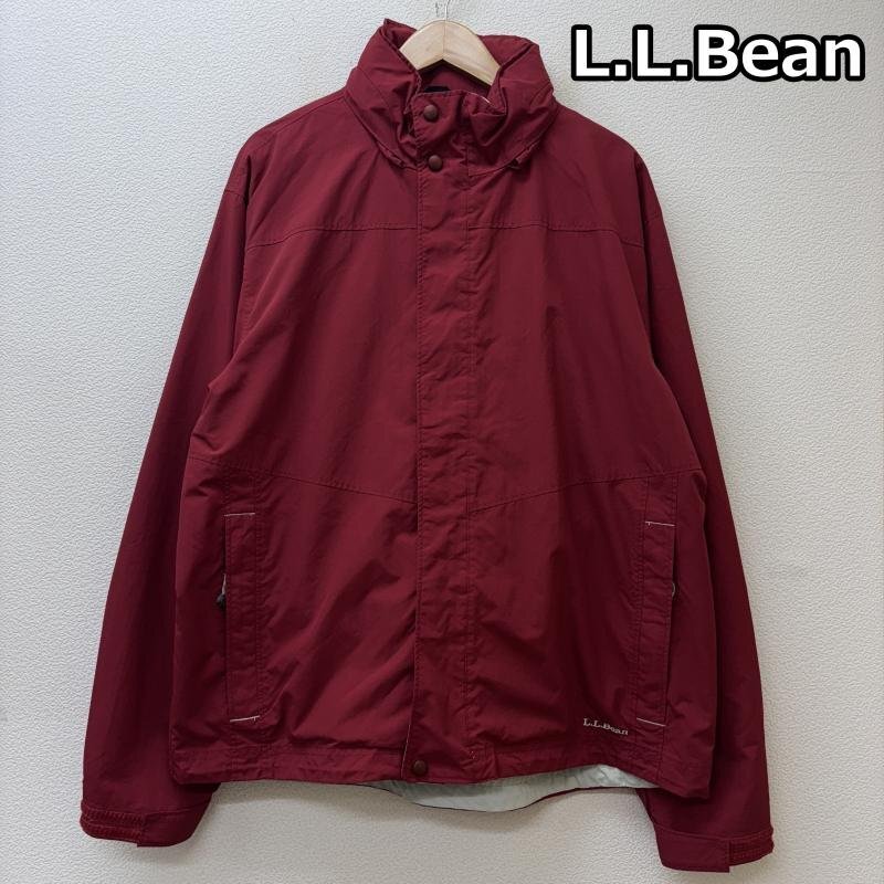 エルエルビーン スタンドカラー フード収納 フルジップ ナイロン アウトドア ジャケット オーバーサイズ 0BCY9 L拍卖
