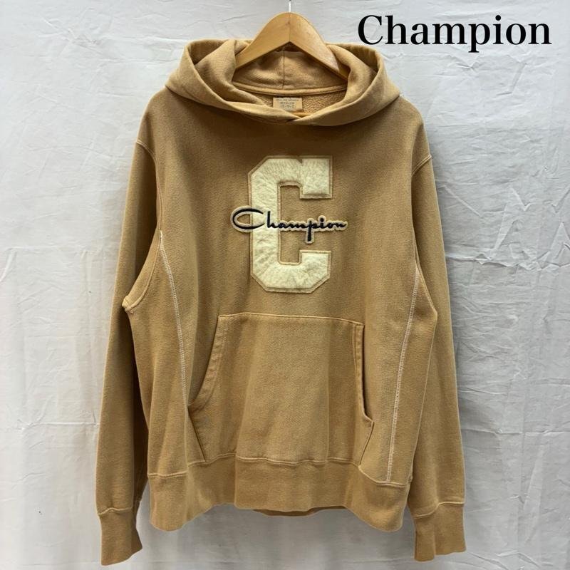 チャンピオン 00s オールド REVERSE WEAVE リバースウィーブ フェルト ロゴ ワッペン パーカー M拍卖