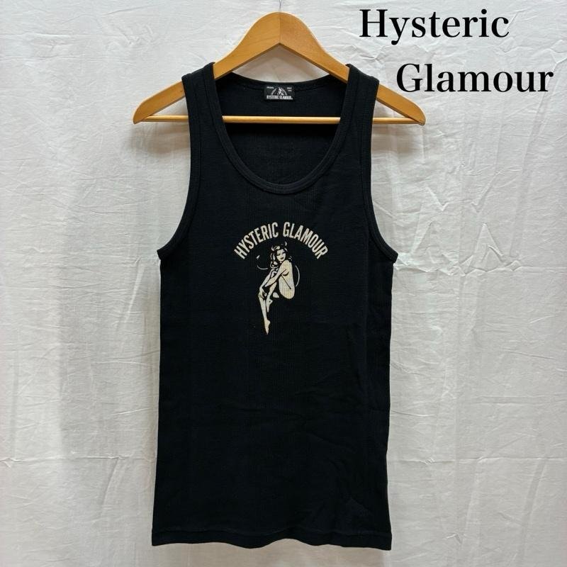 ヒステリックグラマー 0261CR02 デビル ヒスガール プリント ノースリーブ カットソー タンクトップ FREE拍卖
