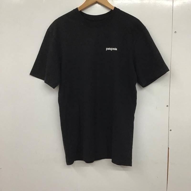 patagonia S パタゴニア Tシャツ 半袖 半袖カットソー プリントTシャツ クルーネックカットソー T Shirt 黒 / ブラック / 10140102拍卖