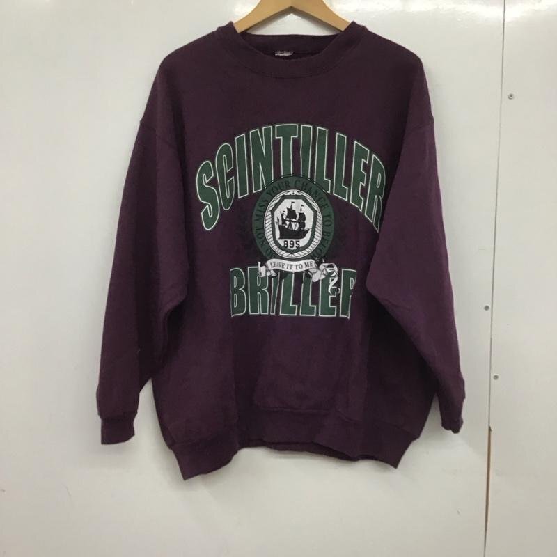 USED 表記無し 古着 トレーナー 長袖 長袖トレーナー スウェット クルーネック プルオーバー Sweat Sweatshirt 10140109拍卖
